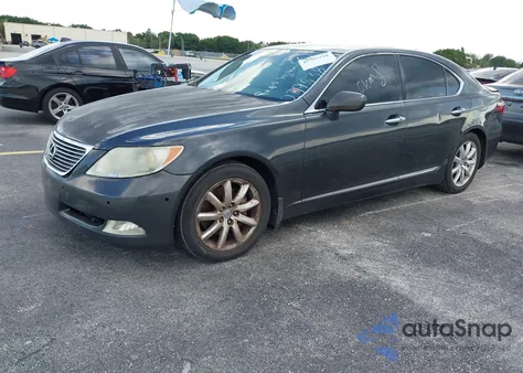 2007 Lexus Ls 460 from USA, damaged, VIN JTHBL46F975039538
